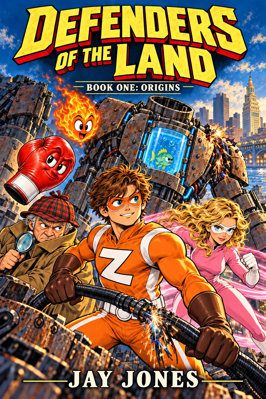 Defenders of the Land: Book One: Origins paperback cover